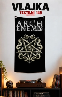 Textilní vlajka 145-Arch Enemy 1