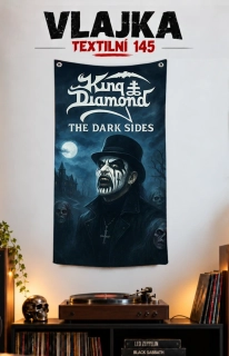 Textilní vlajka 145-King Diamond 2