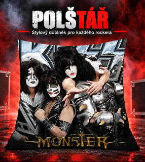 Polštář -Kiss Monster