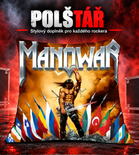 Polštář -Manowar Kings
