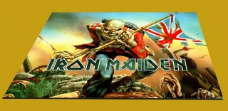 Ubrus střední-Iron Maiden 01