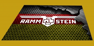 Ubrus střední-Rammstein