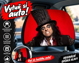Opěrka hlavy-Alice Cooper