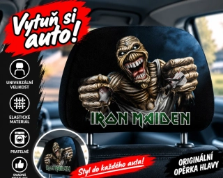 Opěrka hlavy-Iron Maiden 4