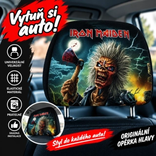 Opěrka hlavy-Iron Maiden