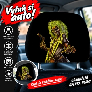 Opěrka hlavy-Iron Maiden Killers