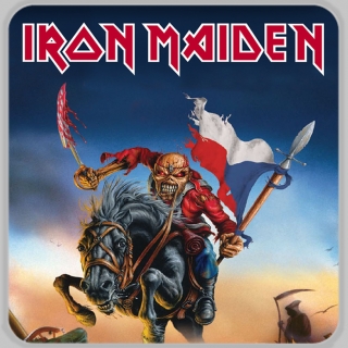Podtácek-Iron Maiden CZ