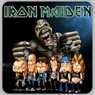Podtácek-Iron Maiden 05