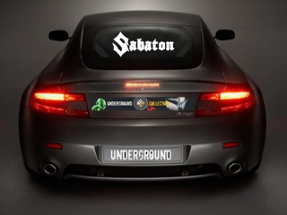 Samolepka na auto-Sabaton