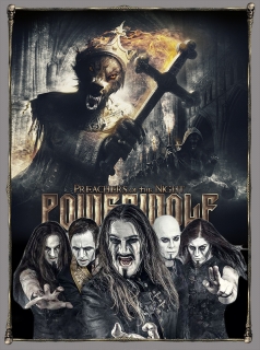 Nášivka Záda-Powerwolf