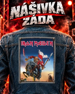 Nášivka Záda-Iron Maiden CZ