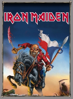 Nášivka Záda-Iron Maiden CZ
