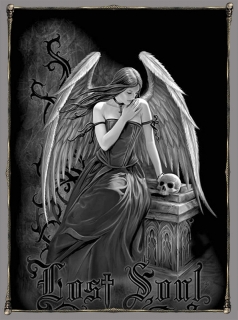 Nášivka Záda-Gothic Girl 02