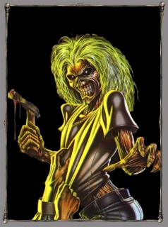 Nášivka Záda-Iron Maiden Killers