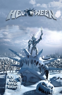 Vlajka-Helloween My god