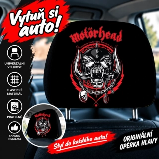 Opěrka hlavy-Motorhead 02