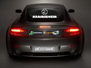 Samolepka na auto-Rammstein