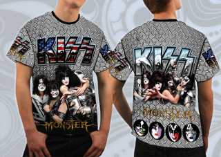Tričko Full print-Kiss Monster