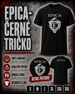 Tričko černé-Epica