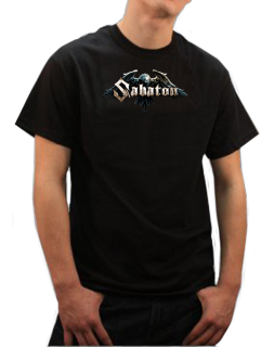 Tričko černé-Sabaton 01