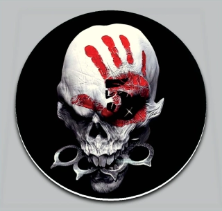 Podtácek kulatý-Five Finger Death Punch 2