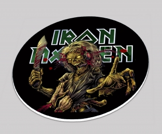 Podtácek kulatý-Iron Maiden killers