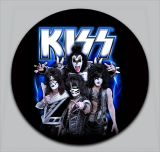 Podtácek kulatý-Kiss 1