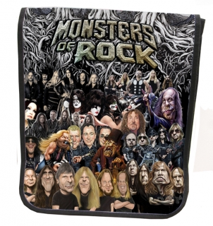 Taška Collage-Rock monsters