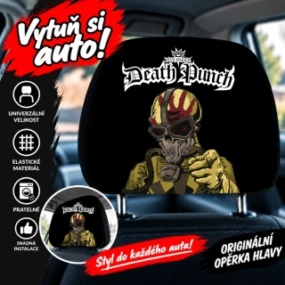 Opěrka hlavy-Five Finger Death Punch