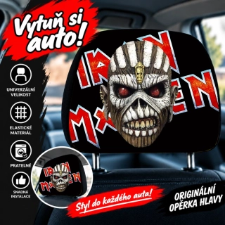Opěrka hlavy-Iron Maiden 5