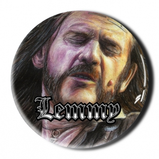 3D Samolepka 3 cm-Lemmy
