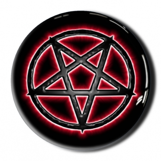 3D Samolepka 3 cm-Pentagram