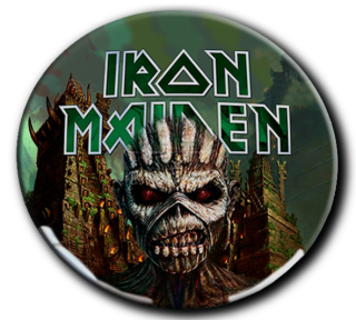 3D magnetka K-Iron Maiden Book 4