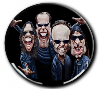 3D magnetka K-Metallica 4
