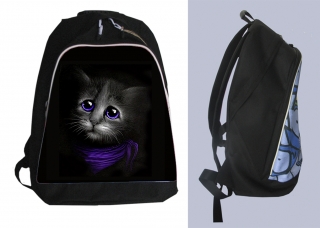 Batoh 045-Gothic cat