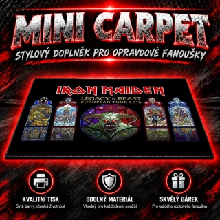 Mini Carpet-Iron Maiden Legacy