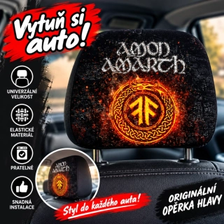 Opěrka hlavy-Amon Amarth 4