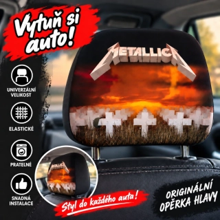 Opěrka hlavy-Metallica 4