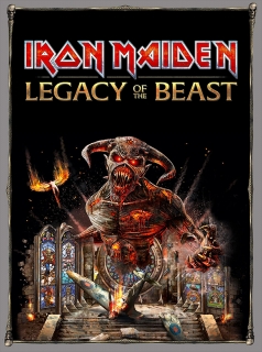 Nášivka Záda-Iron Maiden Legacy tour