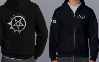 Mikina embroidered-Arch Enemy
