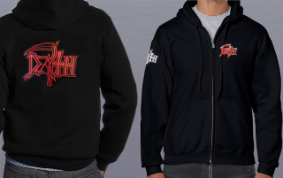 Mikina embroidered-Death
