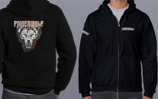 Mikina embroidered-Powerwolf