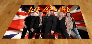 Ubrus střední-Def Leppard