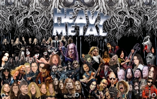 Vlajka Big-Heavy Metal