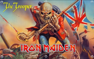 Vlajka Big-Iron Maiden The Trooper