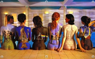 Vlajka Big-Pink Floyd