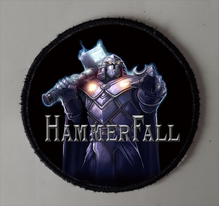 Nášivka sub.kulatá-Hammerfall