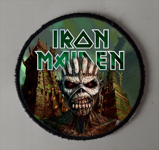 Nášivka sub.kulatá-Iron Maiden 02