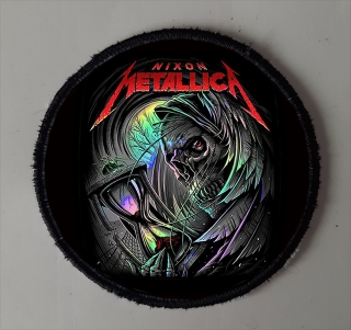 Nášivka sub.kulatá-Metallica 04