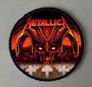 Nášivka sub.kulatá-Metallica 05